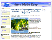 Tablet Screenshot of java-made-easy.com